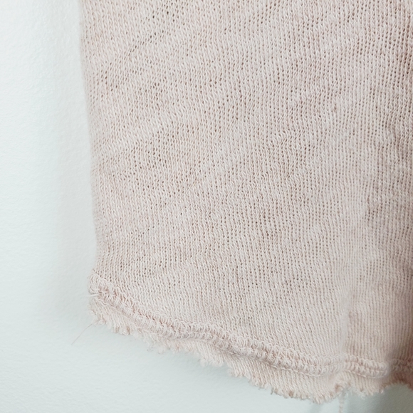 Project Social T Soft Pink Raw Hem Soft Tee Sz Sm - Picture 5 of 10